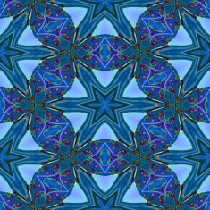 Seamless abstract blue glass-like geometric texture or background N2