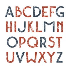 Sans serif font bold in classic style N2