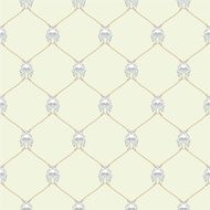 Nautical rope and tied Kraken seamless fishnet pattern N2