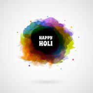Happy Holi card template N5