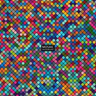background abstract mosaic of the pixel pattern and squares N8