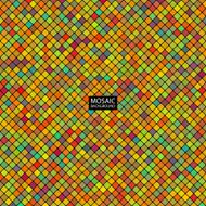 background abstract mosaic of the grid pixel tiles colored squares N2