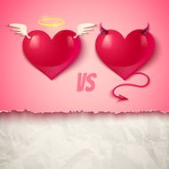 Devil and angel hearts N2