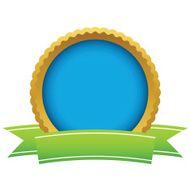 Gold empty logo