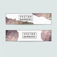 gorgeous banner template set design N2