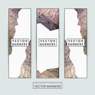 gorgeous banner template set design N3