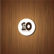 Vector wooden background with place for your text Eps 10