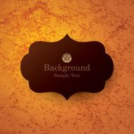Vintage frame on rock texture background N4