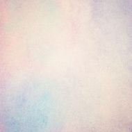 Abstract colorful light painted watercolor stain background