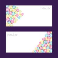 abstract shape header design N2