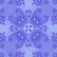 Seamless ornate pattern in blue N2