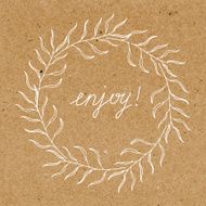 Enjoy greeting card