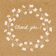 Thankful greeting card