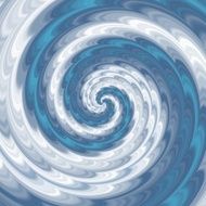 Abstract colored spiral background in blue and white N2