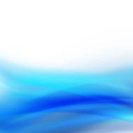 Abstract curve blue flow background and space Vector