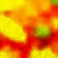 Abstract autumn background of triangles N4