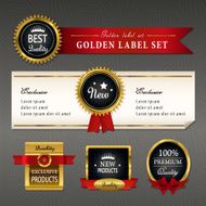 gorgeous premium quality golden labels collection N2