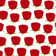 seamless wallpaper pattern with of red roses N2