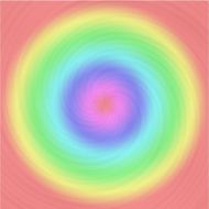 Brushed metal swirl pattern with pastel colorful circles N2