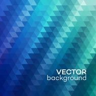 Abstract background made up of blue triangular shapes N2