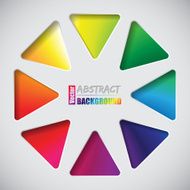 Abstract background with triangles N13