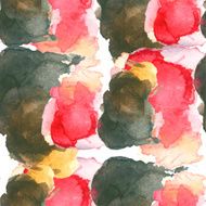 Watercolor color stains pattern N3