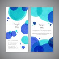 Market circle design template