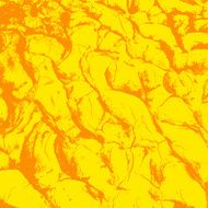 cracked clay ground into the dry season Vector illustration