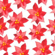Vector Illustration with original watercolor background N15