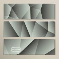 Set gray and white abstract bright pictures
