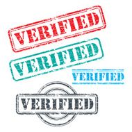Rubber stamp design VERIFIED