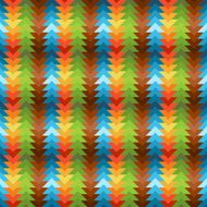 Seamless rainbow traingular pattern N2