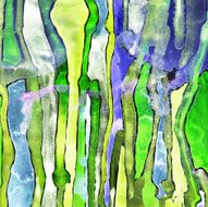 Abstract watercolor painting N4