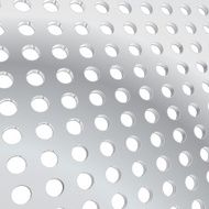 Metal surface with holes (vector) N2