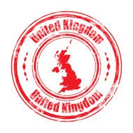 Rubber stamp design UNITED KINGDOM