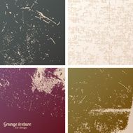 Collection of grunge textures