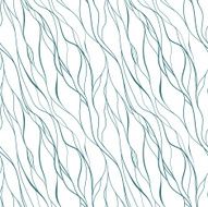 Abstract Seamless Fluid Lines Background