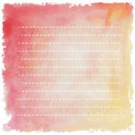 light line pink yellow with stripe string slanting retro