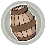 Wooden Barrel N6