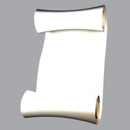 white paper scrolls rolls of paper N2