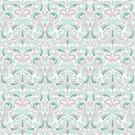 Pastel baroque pattern