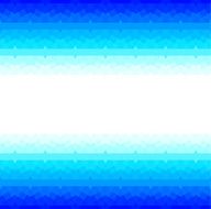 Blue frame with seamless arabic pattern