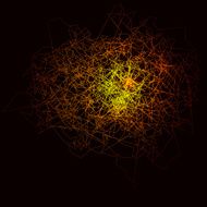 Heavily scratched dark background abstract vector illustration