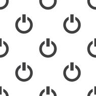 power on vector seamless pattern N2