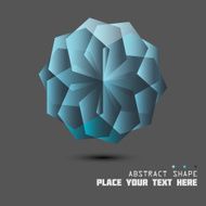 Abstract background with geometric shape