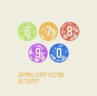 Grunge Retro Circular Stamp Type N2