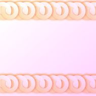 Light circles abstract female background vector illustration