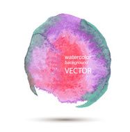 Abstract watercolor hand painted background N14