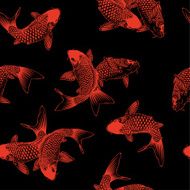 Japanese carp pattern N22