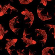 Japanese carp pattern N23